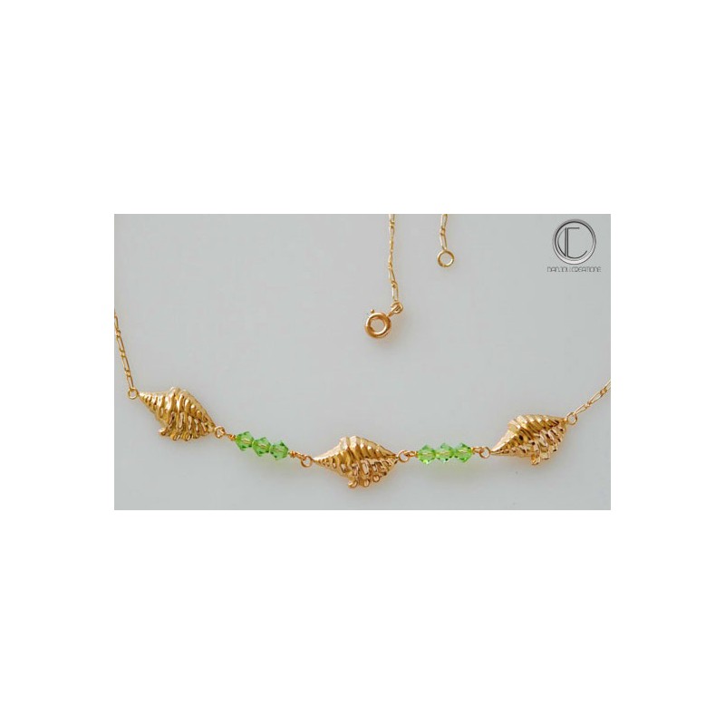 Collier 3 conques .OR 750/1000