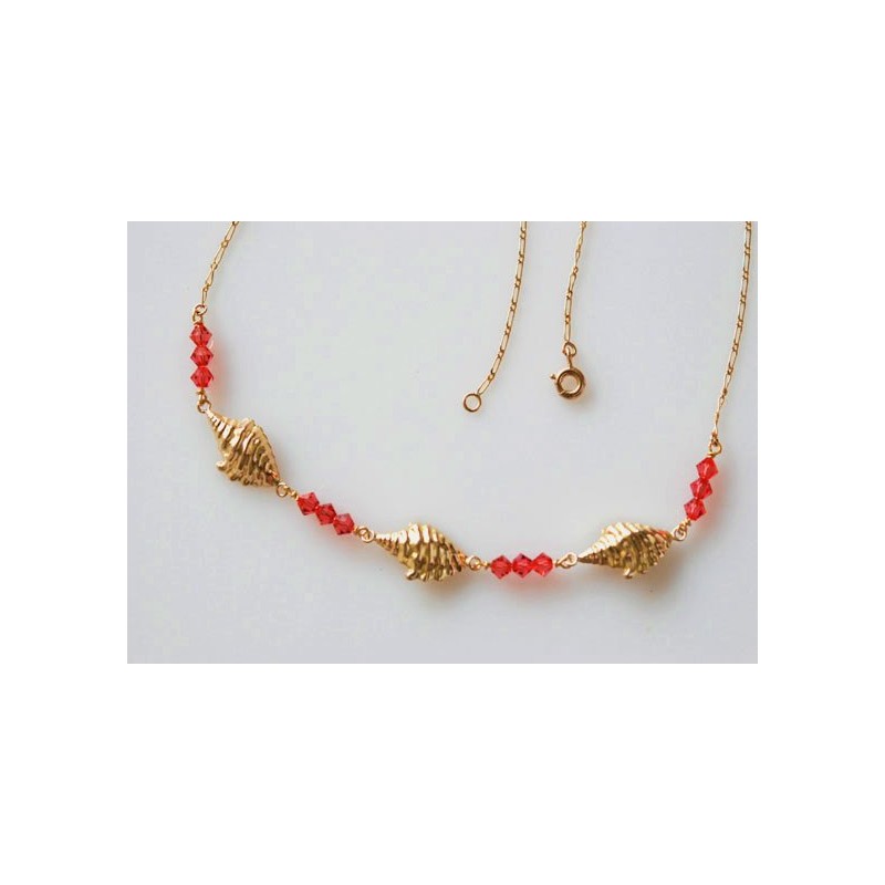 Collier 3 conques .OR 750/1000