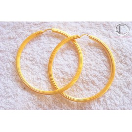 boucles doreilles creoles.Or 750/1000