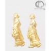 copy of BOUCLES DANSEUSES CREOLES.OR 750/1000