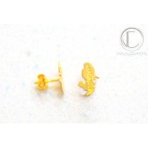 Boucles d'oreilles carte.Or 750/1000