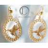 copy of Boucles d' oreilles colibris.OR 750/1000