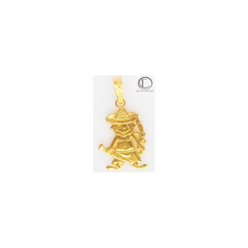 Pendentif Coupeur de Cannes.Or 750/1000