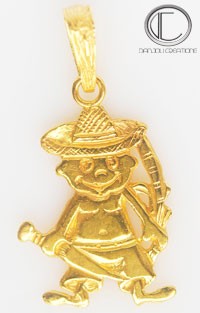 Carrier of bananavpendants