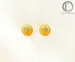 copy of Boucles choux .Or 750/1000.