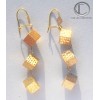 copy of Cube earrings.Gold 750/1000