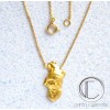 Collier Tetes Antillaises .OR 750/000.