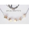 Collier Cubes .Or 750/1000