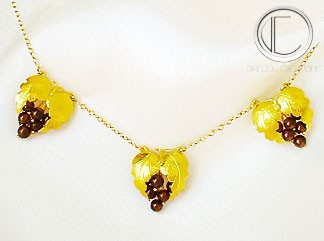 Collar vides.Oro 750/1000