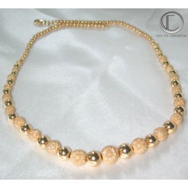 COLLIER GRAINS d' OR. OR750/1000