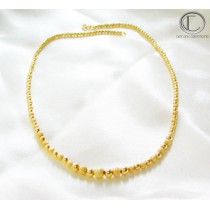 COLLIER GRAINS d' OR. OR750/1000