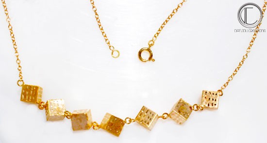 copy of Collar se cubica .Or 750/1000