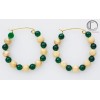 Boucles d'oreilles creoles.Or 750/1000
