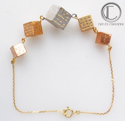 copy of Bracelets cube.Or 18cts