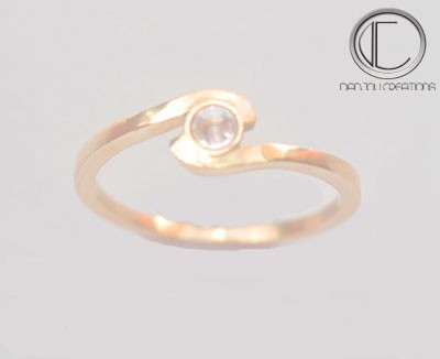 BAGUE TOI ET MOI.OR 750/1000