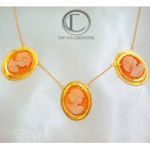 COLLIER 3 CAMEES.OR 750/1000. COLLIER 3 CAMEES.OR 750/1000. FAM06030