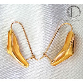 boucles d'oreilles carambole.Or 750/1000