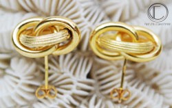 BOUCLES FORCATS .Or 750/1000