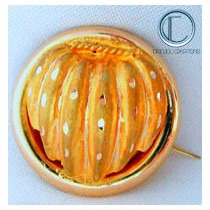 Pendentif/Broche Bananes.OR 750/1000