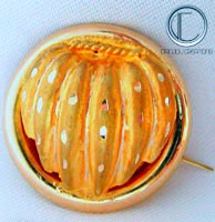 Pendentif/Broche Bananes.OR 750/1000