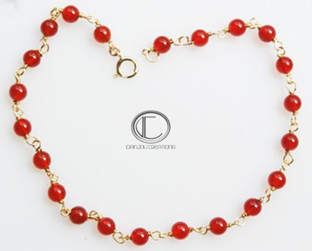copy of Oro De dois 14k Gold Religious Coin Bracel