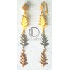 Balisier earrings .OR 750/1000