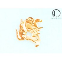 Pendentif carte martinique.Or 750/1000