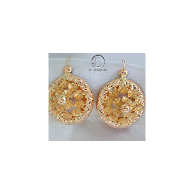 Boucles Dhalia .or 750/1000