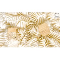 copy of Cubic earrings.Or 750/1000