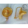 Boucles d'oreilles bakoua.Or 750/1000