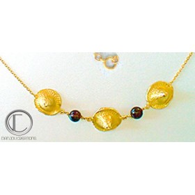 Collier bakoua.Or 750/1000