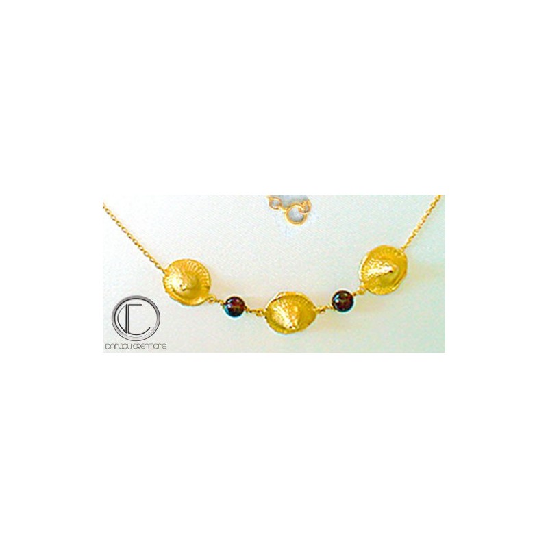 Collier bakoua.Or 750/1000