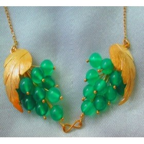 Collier vigne.Or 750/1000