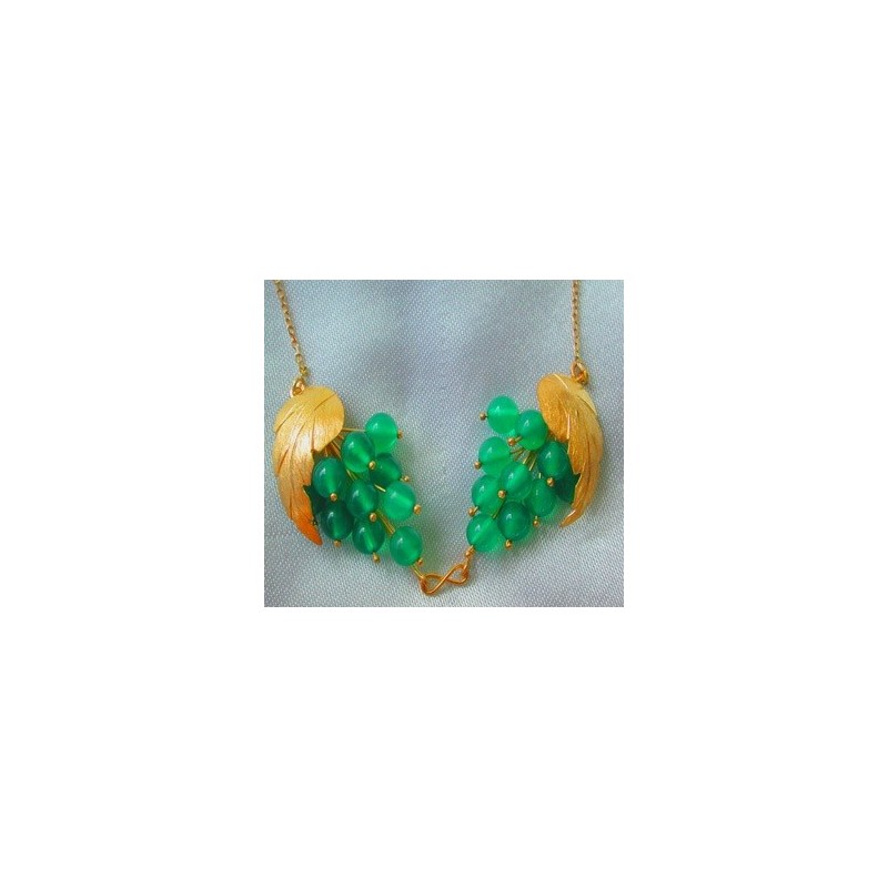 Collier vigne.Or 750/1000