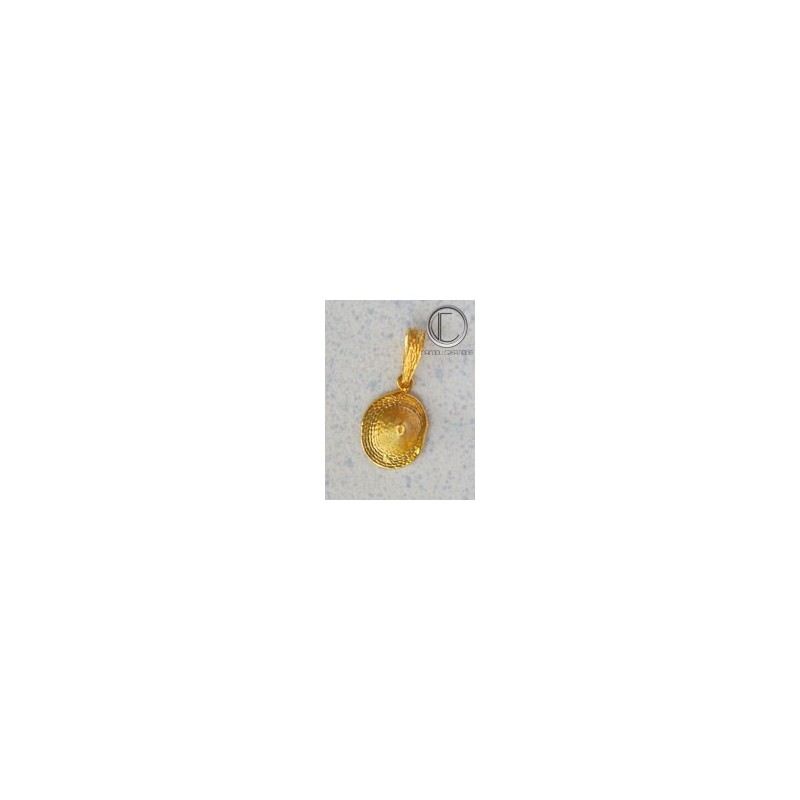 Pendentif bakoua.Or 750/1000