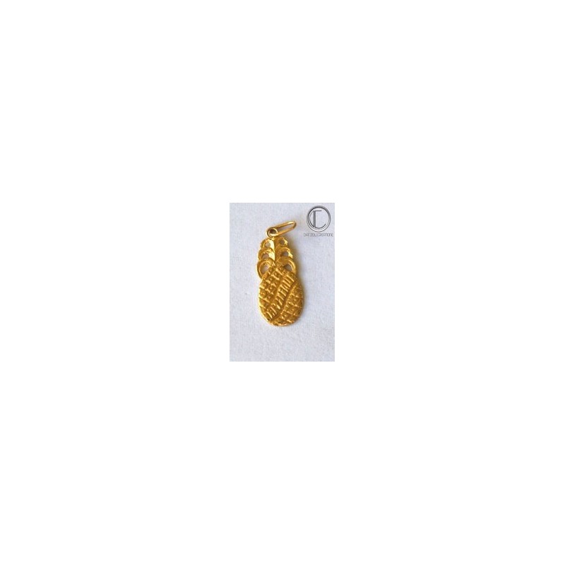 Pendentif ananas.Or 750/1000