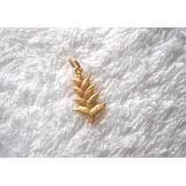 Pendentif balisier.Or 750/1000