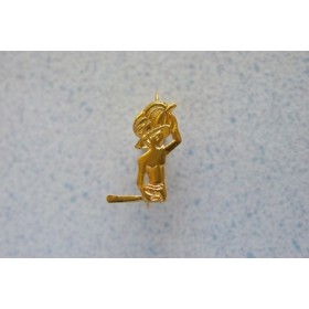 Pendentif porteur de bananes.Or 750/1000