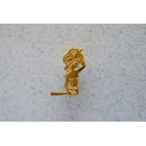 Pendentif porteur de bananes.Or 750/1000