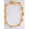 Collier carambole.Or 750/1000