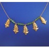 Collar balisero. Oro 750/1000