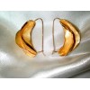 boucles d'oreilles caramboles.Or 750/1000
