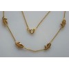 Collier cartes.Or 750/1000