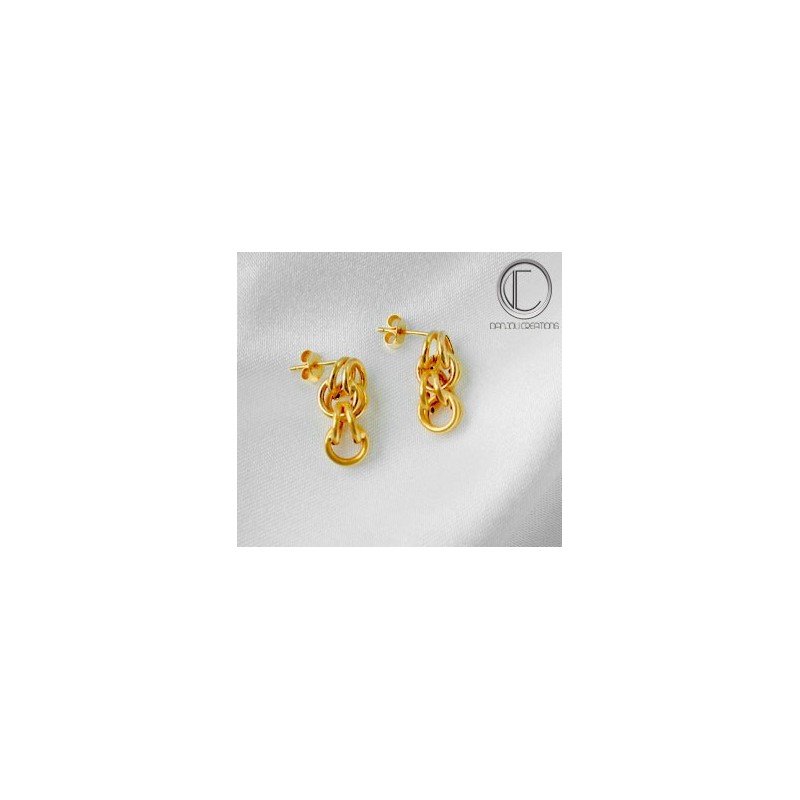 BOUCLES GROS SIROP.OR 750/1000