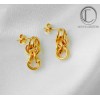 BOUCLES GROS SIROP.OR 750/1000