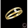Bague Diamant Solitaire 750/1000