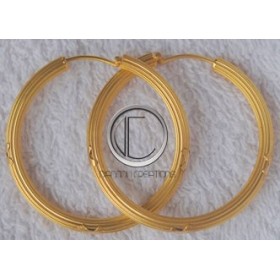 boucles doreilles creoles.Or 750/1000