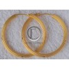 hoop earrings.Gold 750/1000