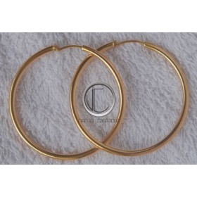 boucles d'oreilles creoles.Or 750/1000