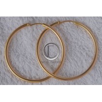 boucles d'oreilles creoles.Or 750/1000